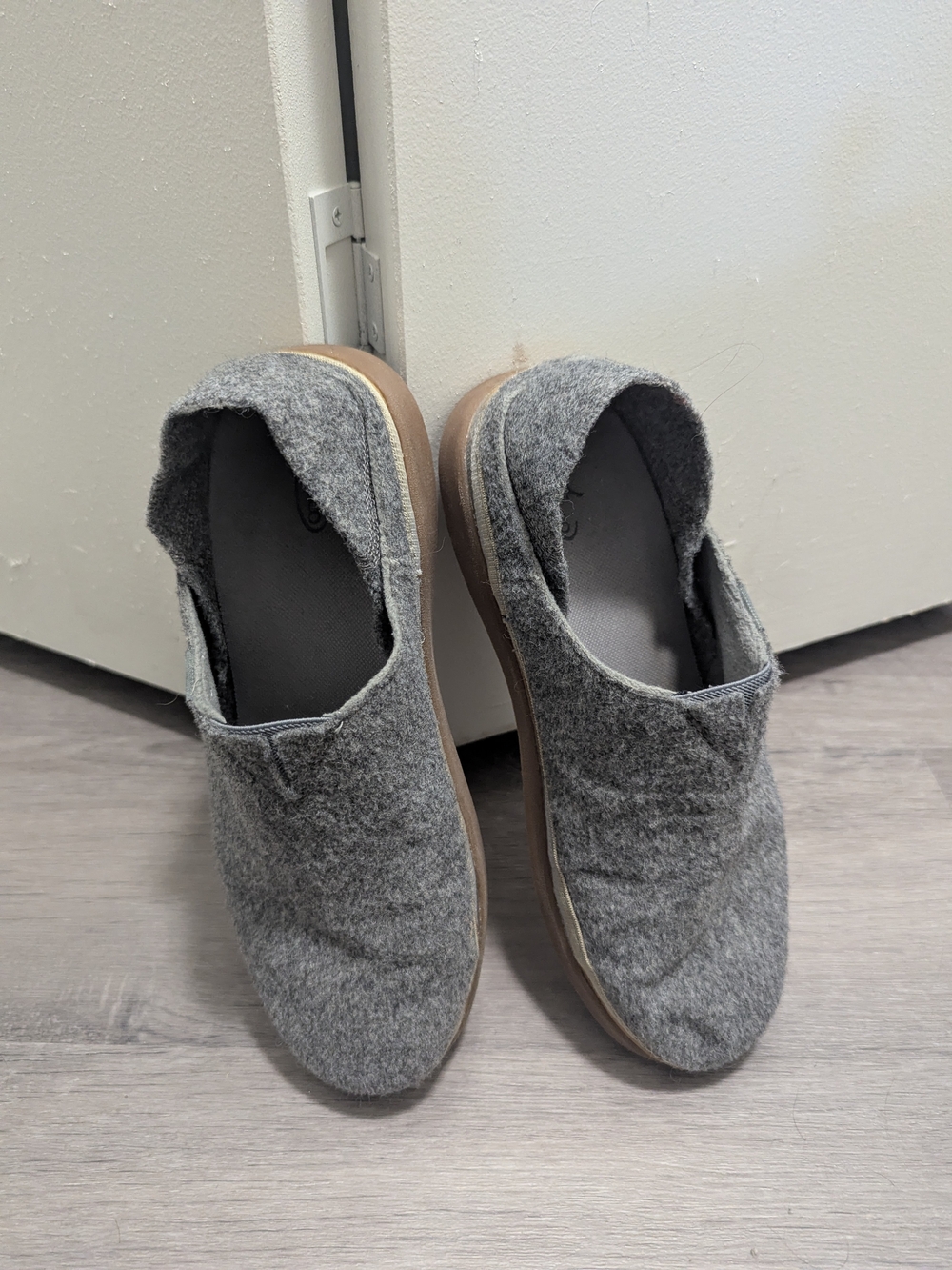 Chaco Gray Slip-On Moccasins